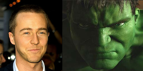 Edward Norton es el nuevo Hulk!